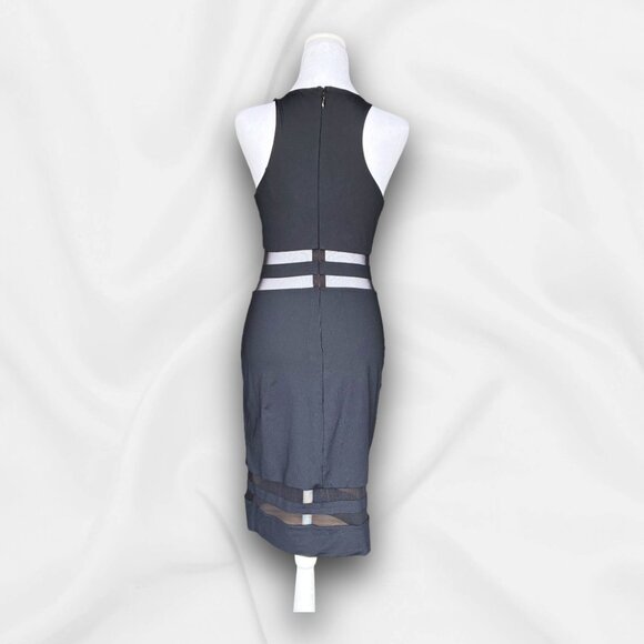 Vintage Y2K Bebe Dress Size M Party, Formal, Wedding, Evening, Holiday, Bodycon - Picture 4 of 8